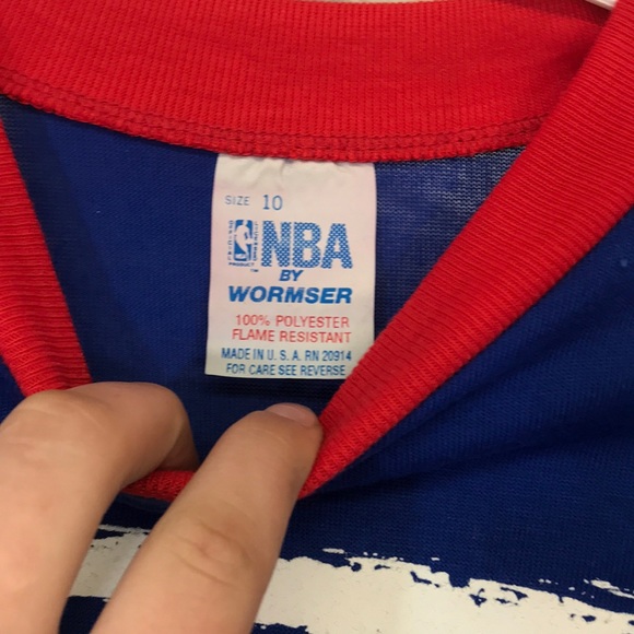 New Jersey Nets boys NBA Vintage NWT Pajama Set - Picture 3 of 5